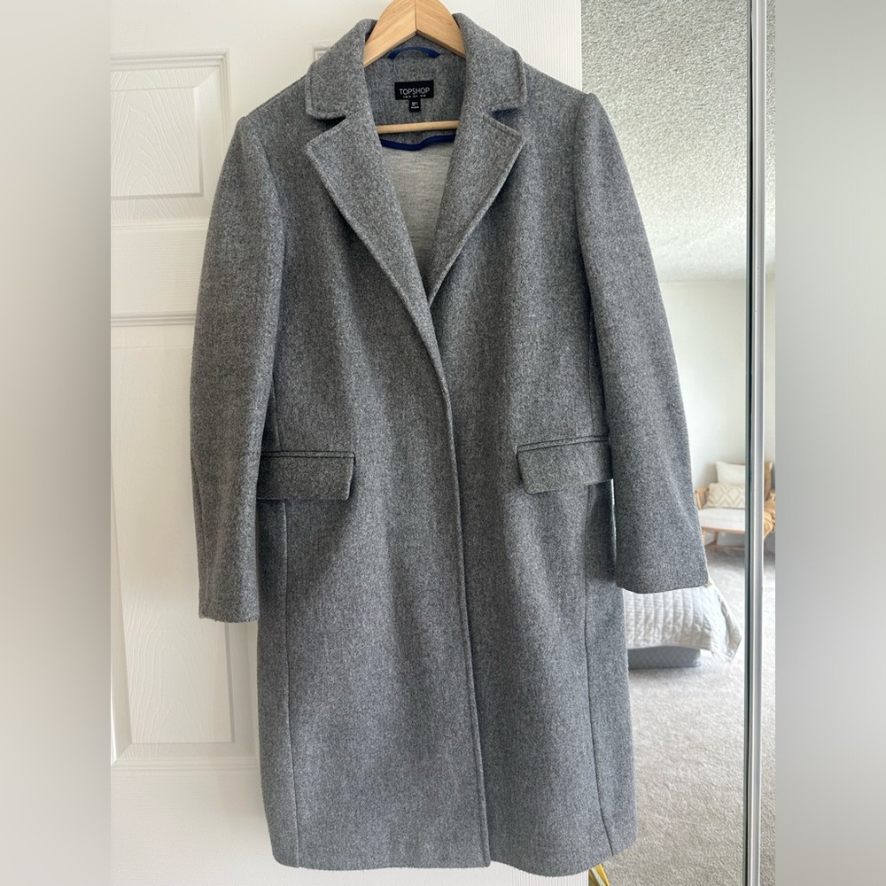 TopShop gray coat